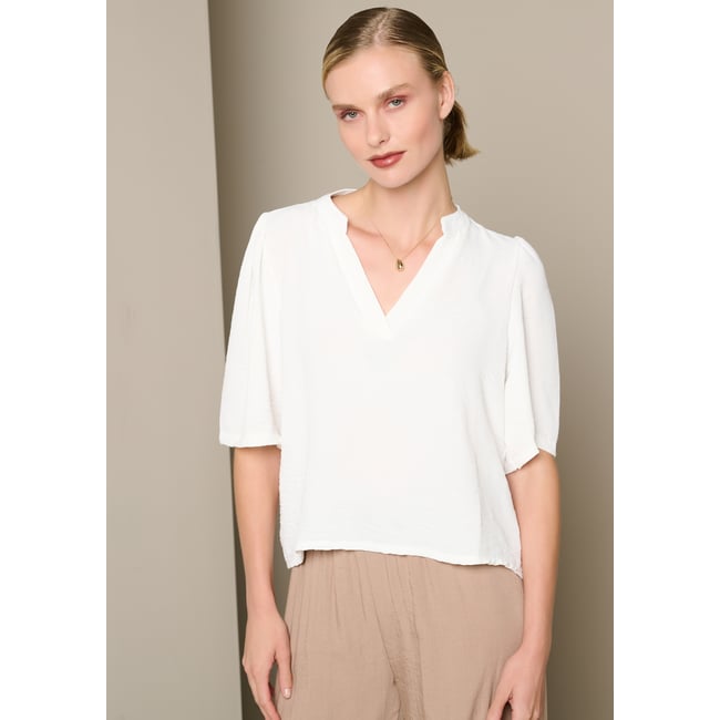 Blouse col v - LOLALIZA