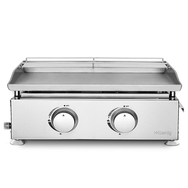 plancha au gaz 2 brûleurs - plx920 - H.KOENIG