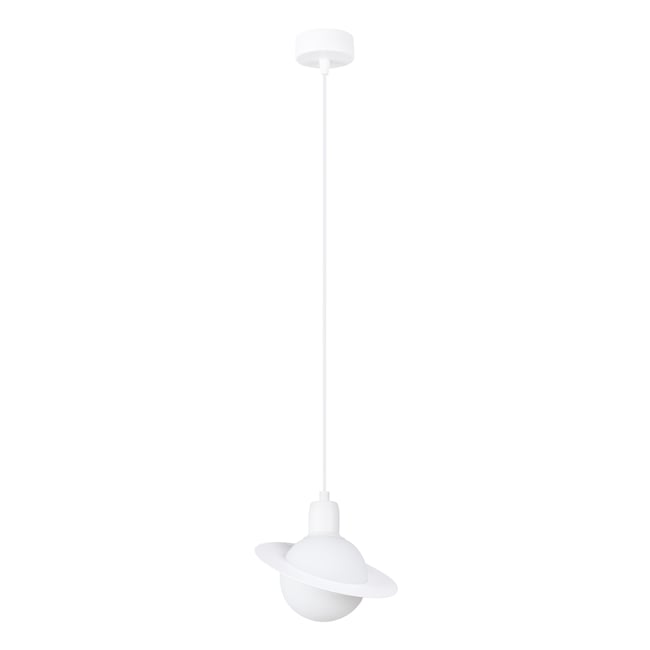 Suspension Acier Blanc G9 1 Hyperion Couleur blanc <span itemprop=
