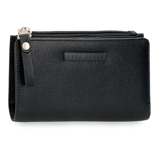 Carteira Pepe Jeans Elia preto  <span itemprop=