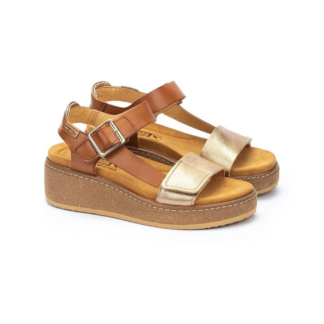 Sandales compensées cuir Alzira - PIKOLINOS