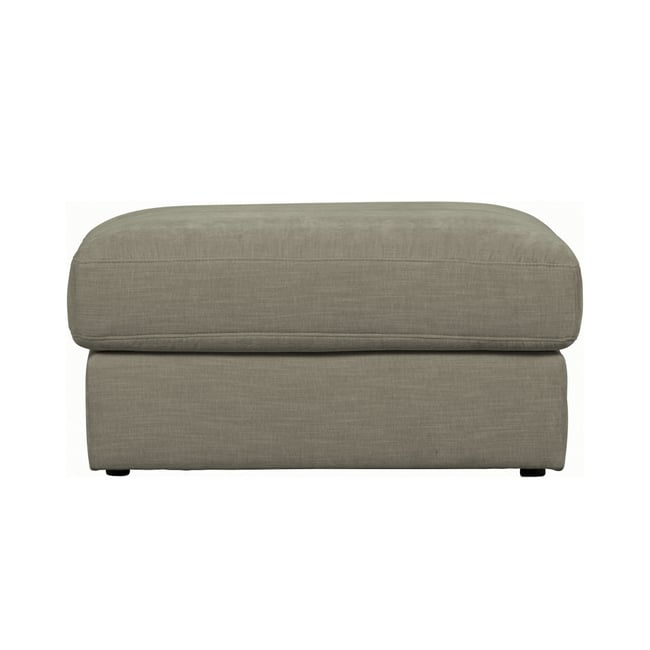 Pouf modulable en tissu - FAMILY Couleur gris <span itemprop=