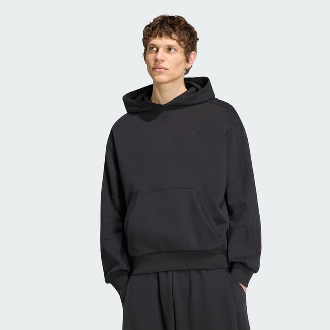 Sweat-Shirt À Capuche Premium Essentials black <span itemprop=