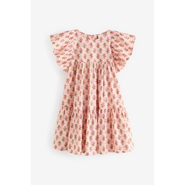 Robe imprimée à volants - NEXT
