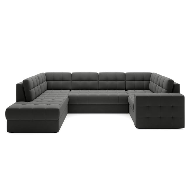 Canapé d'Angle Convertible 7 places - NAPPA - BEST MOBILIER