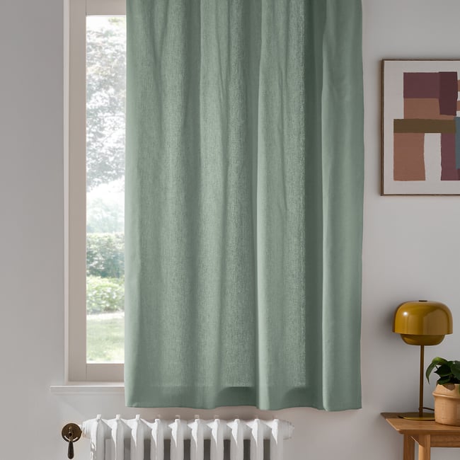 Scenario Pure Cotton Radiator Curtain with Eyelets - LA REDOUTE INTERIEURS