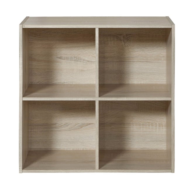 Meuble 4 Cases H61,5 cm - COMPO Couleur chêne <span itemprop=