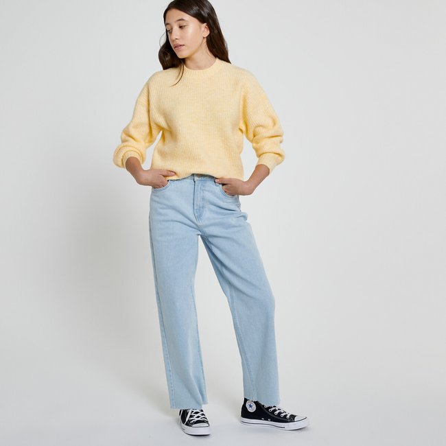 Yellow chunky jumper on sale