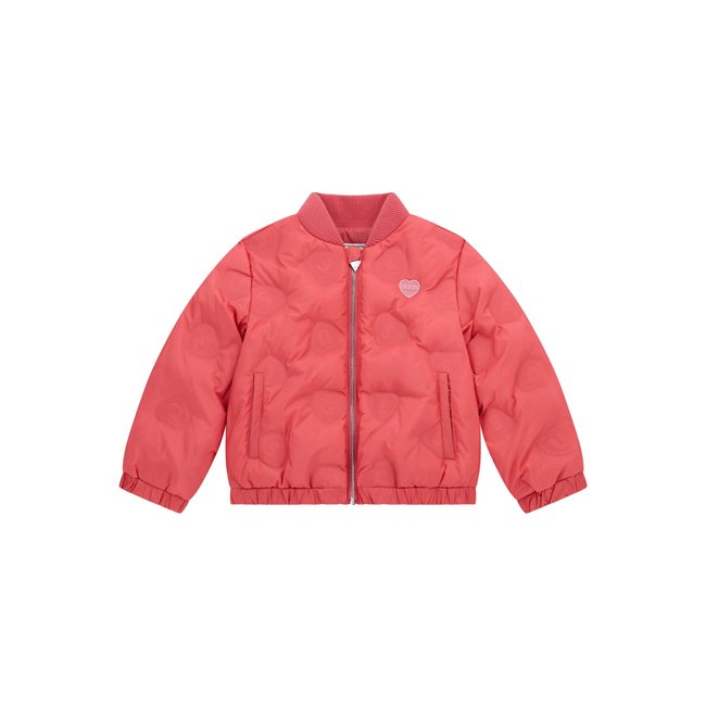 Veste Bomber Matelassée rose <span itemprop=