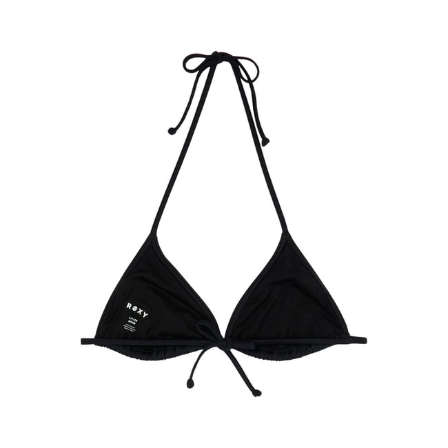 Haut de maillot de bain Triangle BEACH CLASSICS. noir anthracite <span itemprop=