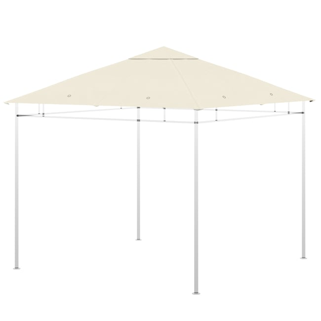 Toit de cabine de rechange Polyester Crème - OUTSUNNY