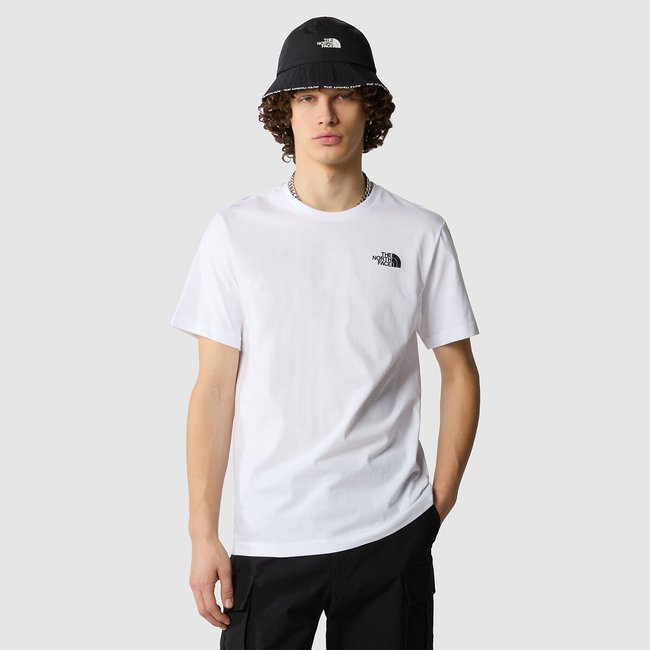 Redbox Celebration Cotton T-Shirt with Logo Print and Short Sleeves - THE NORTH FACE