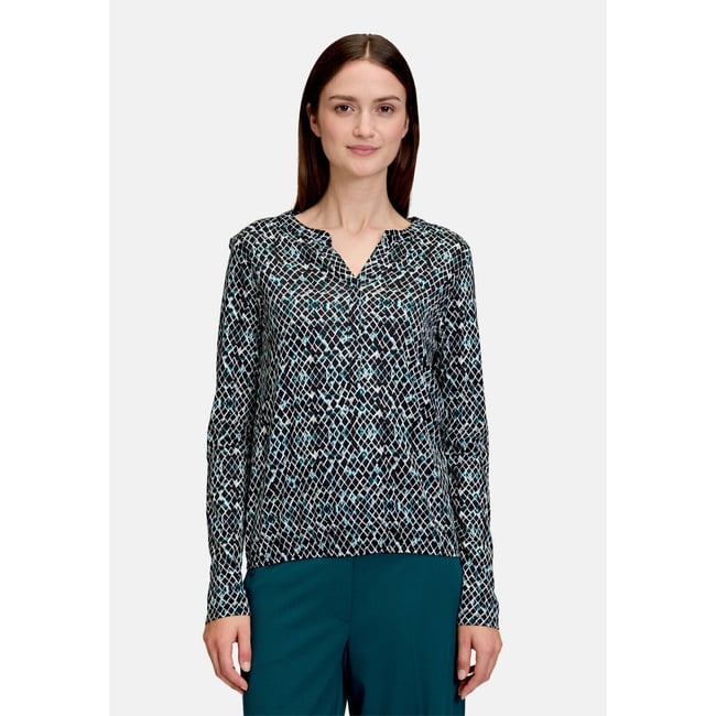Haut casual à patte de fermeture invisible mint/black <span itemprop=