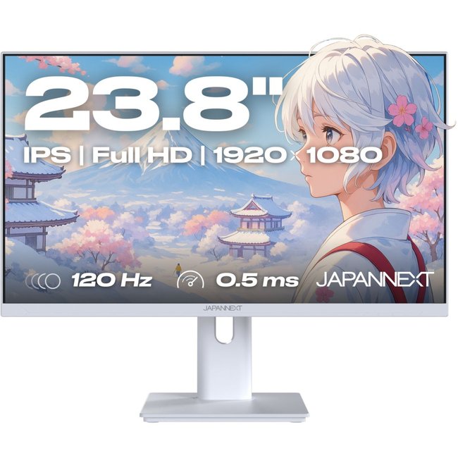 Ecran PC Gamer JN-IPS238G120F-HSP-PK 24'' Blanc - JAPANNEXT