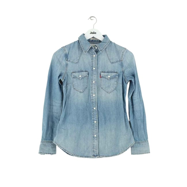 Chemise - Bon État bleu <span itemprop=