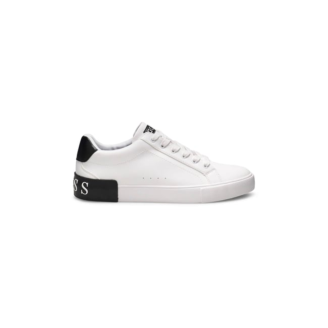 Baskets Pancho En Cuir Synthétique blanc <span itemprop=