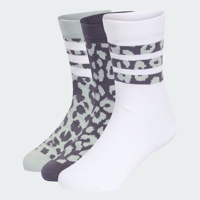 CHAUSSETTES LEO JUNIOR FILLES (3 paires) aurora onix / wonder sage / white <span itemprop=
