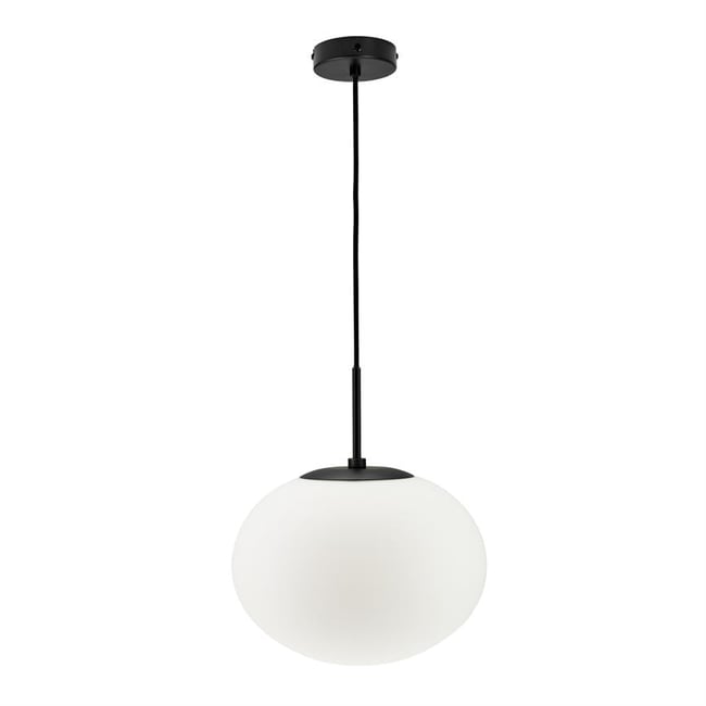 Suspension en Métal / verre PRINCESS Couleur noir <span itemprop=