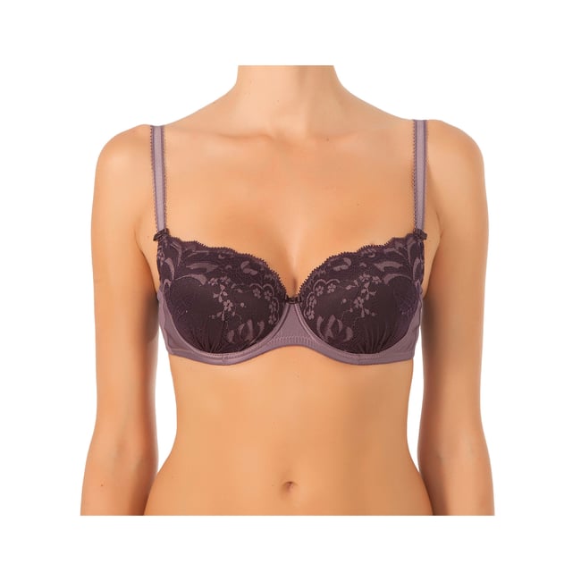 Soutien-gorge préformé Samara prune <span itemprop=