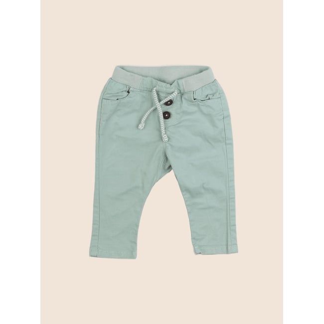 Pantalon - Très bon état vert <span itemprop=