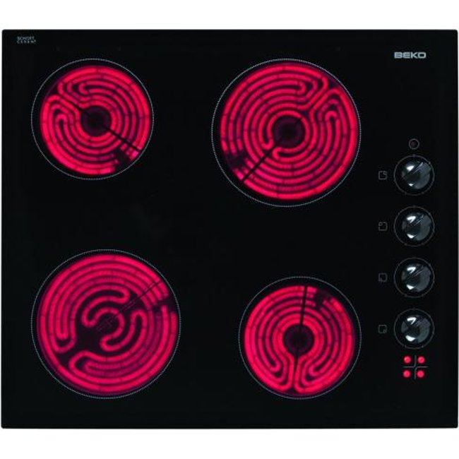 Plaques vitroceramique HIC 64100 noir <span itemprop=