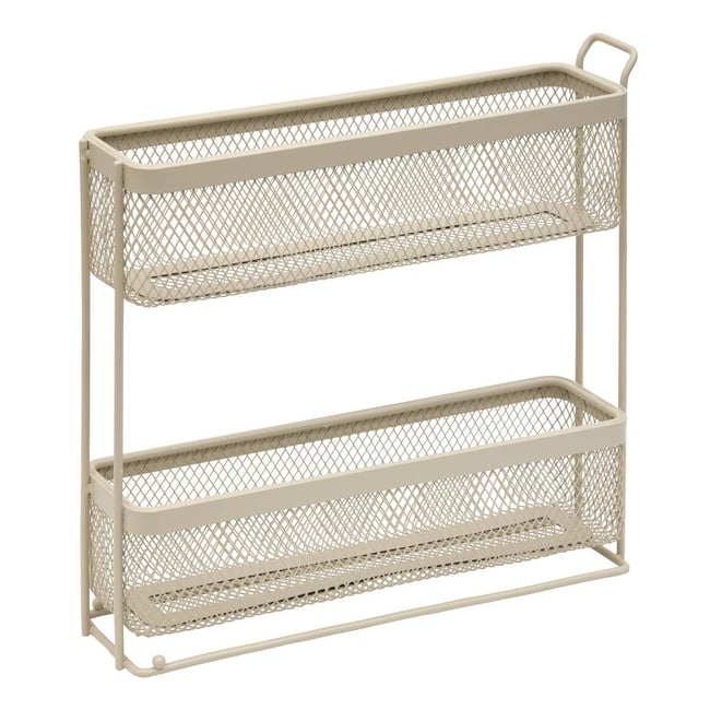Support à épices rectangulaire TELMA Couleur beige <span itemprop=