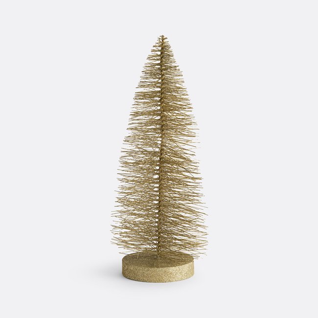 Caspar Decorative Festive Tree, gold-coloured, LA REDOUTE INTERIEURS