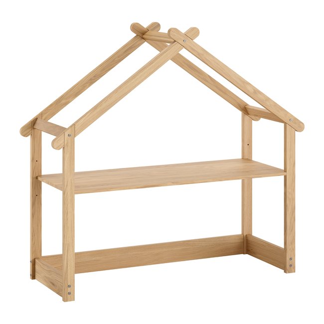 Bureau enfant cabane MAISON Couleur naturel <span itemprop=