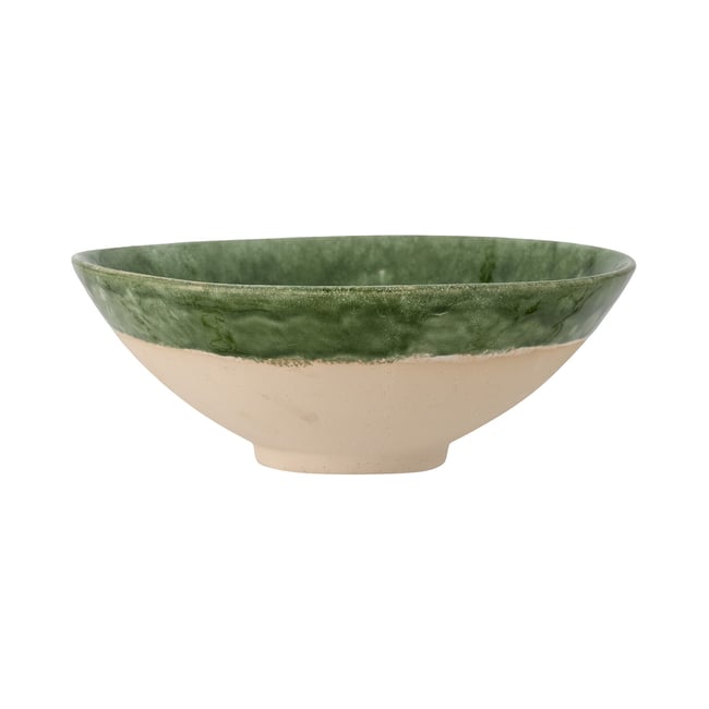 Bol en grès D30 MOEZ Couleur vert <span itemprop=