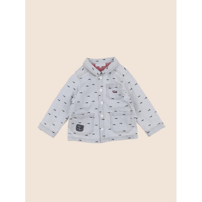 Veste - Etat satisfaisant bleu <span itemprop=