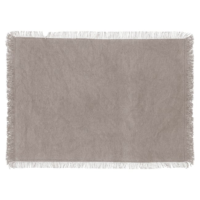 Set de table en coton 30 x 45 cm Mahas grenat - EDEN