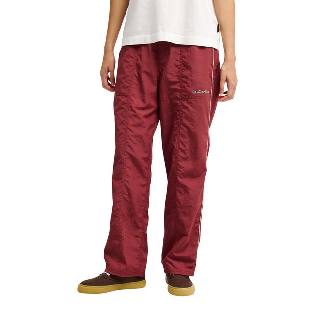 Pantalon taille élastiquée RED CASTLE rouge oxblood red <span itemprop=
