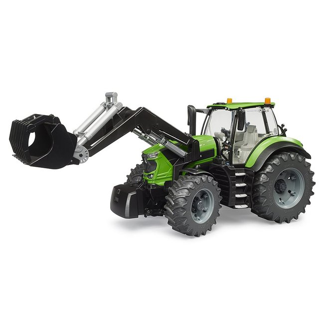 Deutz 8280 TTV avec chargeur avant - Tracteur RC vert <span itemprop=
