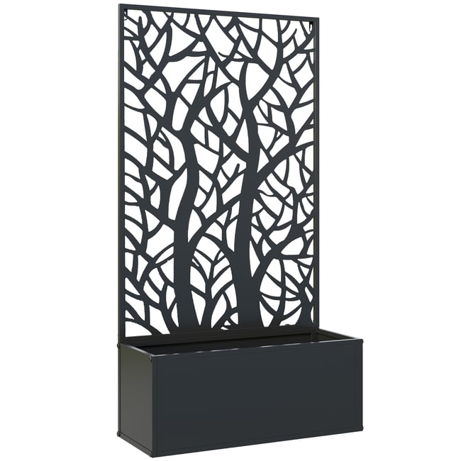 Parterre multifonctionnel Métal Couleur noir <span itemprop=
