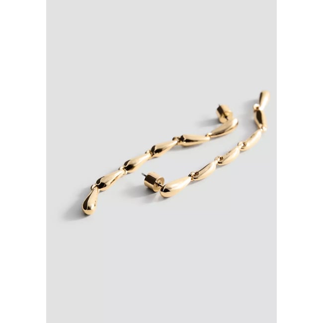 Boucles d’oreilles pendantes gouttes - MANGO