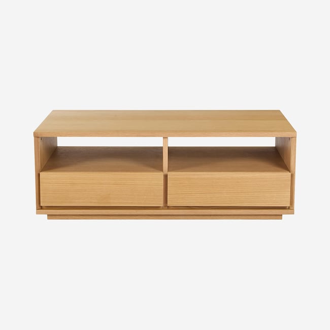 Table basse bois HAZO Couleur naturel clair <span itemprop=