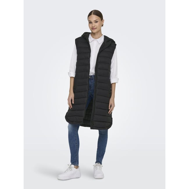 Gilet Matelassé COMA Femme Taille 40 Noir - Style Décontracté, 55% Viscose 45% Polyester, Occasion Parfait état