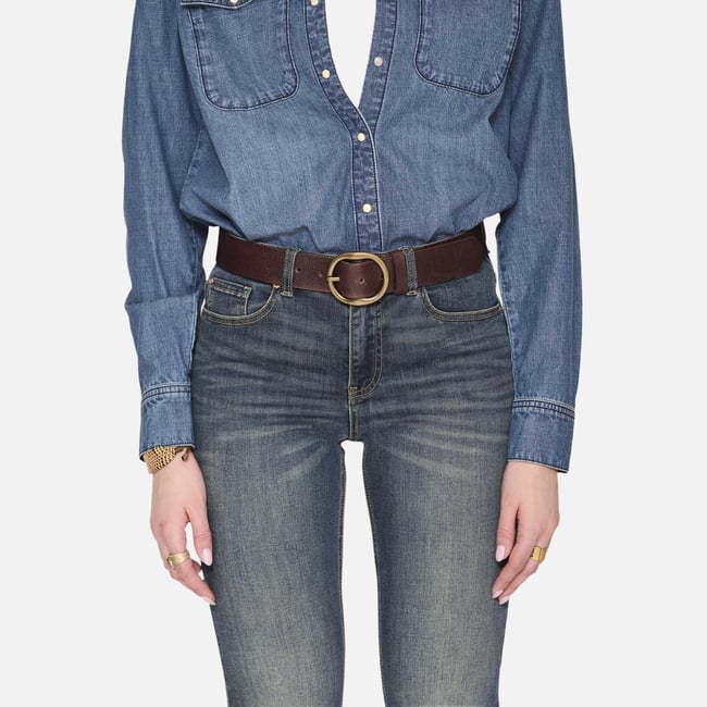 Ceinture DUNO brown <span itemprop=
