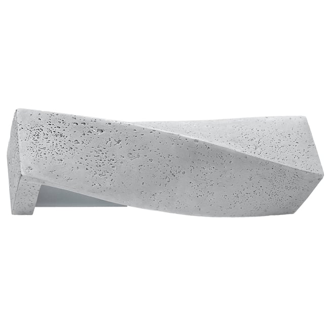 Applique Béton Gris E27 2 Sigma Couleur gris <span itemprop=