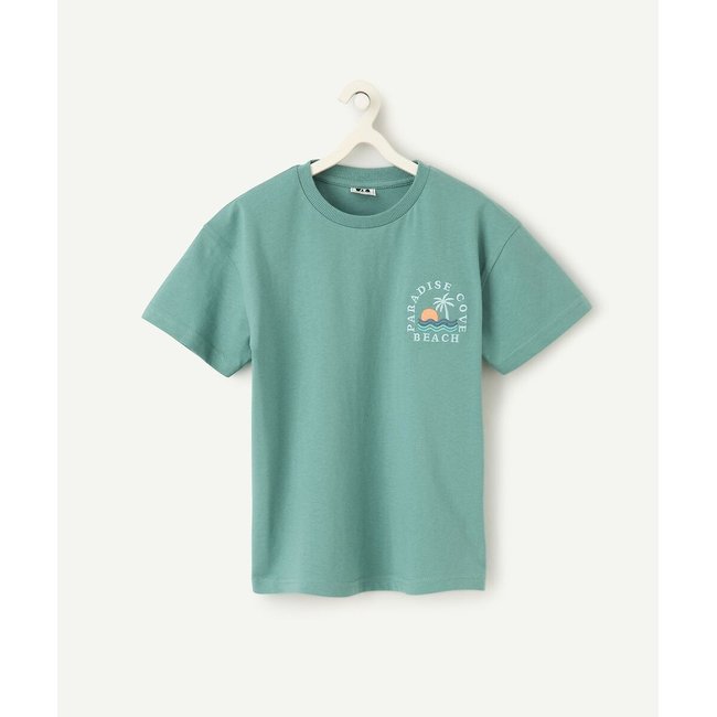 Short Sleeve T-Shirt, green, TAPE A L'OEIL