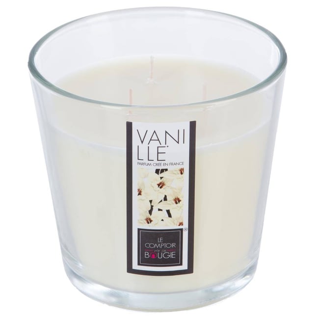 Bougie parfumée Couleur beige <span itemprop=