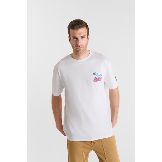 Tee-Shirt MATTHEWS white <span itemprop=