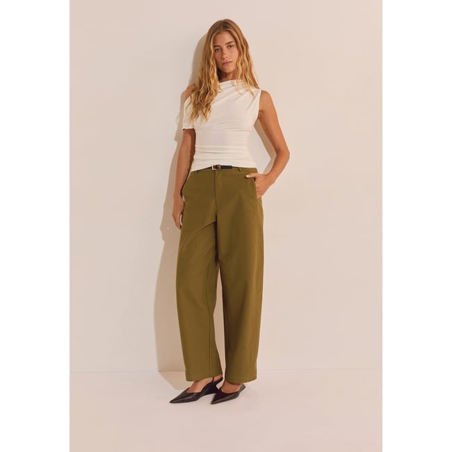 Pantalon barrel avec coton POLO - ETAM