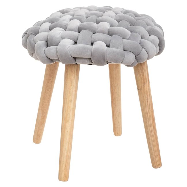 Tabouret tricot AKEMI - ATMOSPHERA