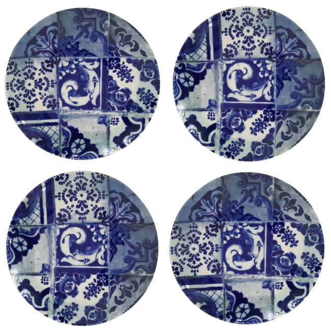 Set 4 Assiettes à dessert/salade 21 LISBOA - COSTA NOVA