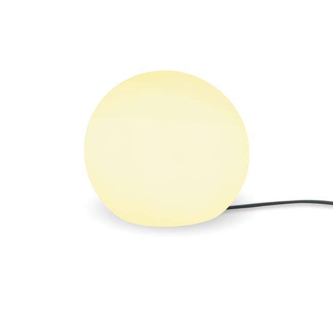 Lampe extérieure boule, ZONGO Couleur blanc <span itemprop=