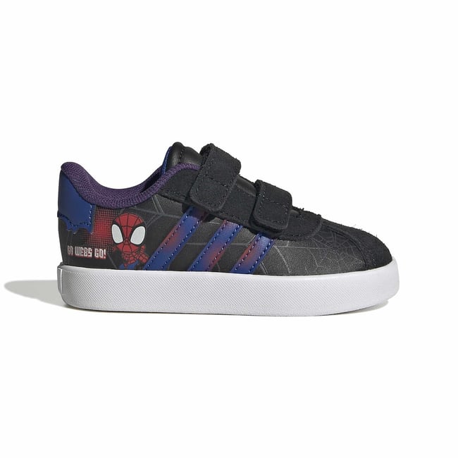 Baskets VL COURT SPIDER-MAN noir <span itemprop=