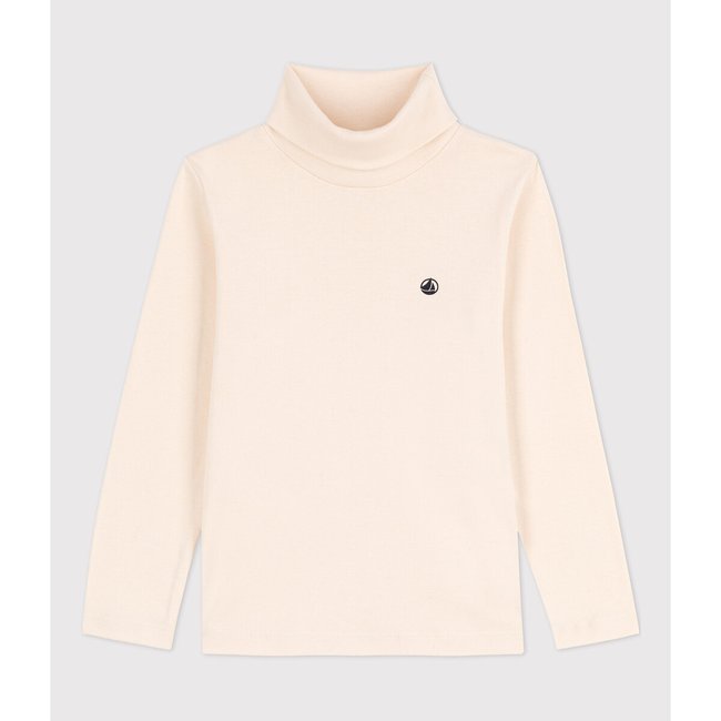 Organic Cotton Turtleneck with Long Sleeves - PETIT BATEAU
