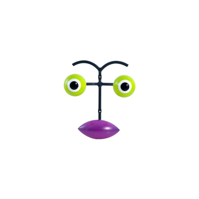 Patère murale  Smoking 60's Couleur vert / violet <span itemprop=