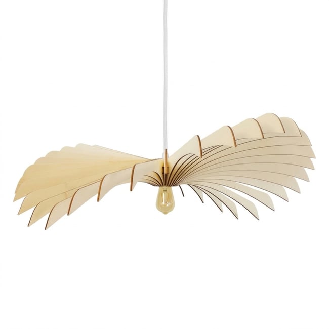 Suspension en bois de peuplier AIGLE - ATELIER LOUPIOTE